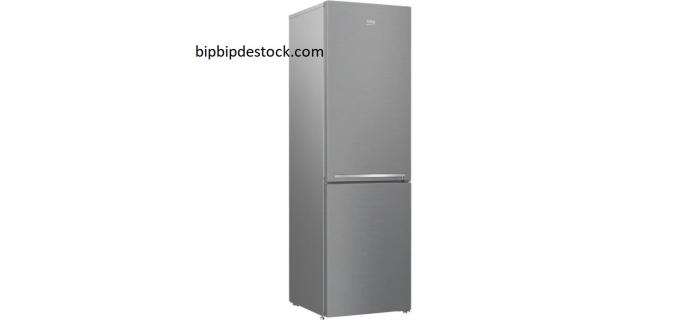 BEKO RCSA270K30XBN Réfrigérateur congélateur bas  (175+87) - Froid statique  MinFrost  A+ Métal brossé