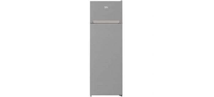 BEKO RDSA280K40SN Réfrigérateur congélateur haut - 250 L - 160cm - Gris Acier