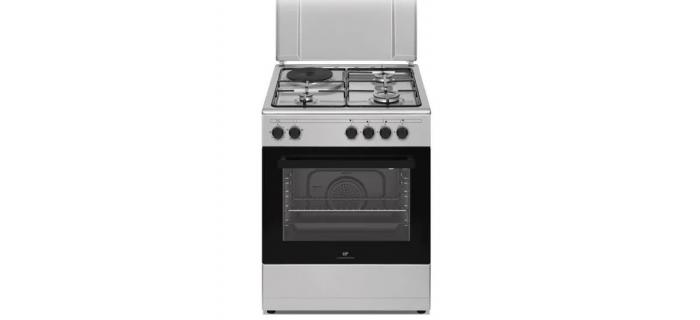 CONTINENTAL EDISON CECM60FCS - Cuisinière mixte / Four Electrique