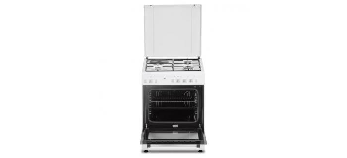 CONTINENTAL EDISON CECM60FCW - Cuisinière mixte / Four Electrique