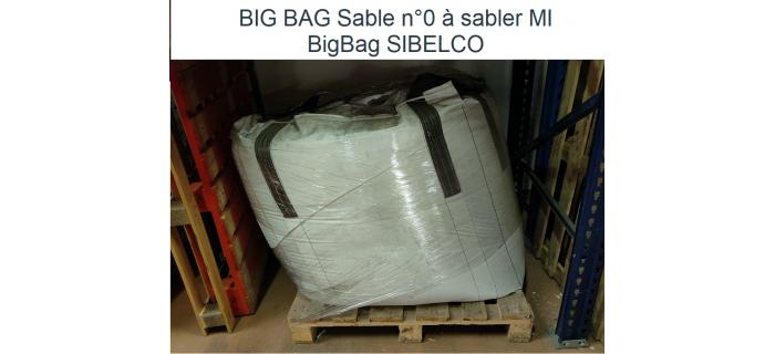 DIV0064 BIG BAG Sable n°0 à sabler MI BigBag SIBELCO