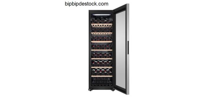HAIER HWS188GAE - Cave à vin de vieillissement - classe A - 188 bouteilles 1,85m
