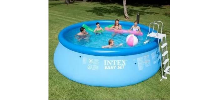 JAR0311 Kit Piscine hors sol autoportante INTEX  457 x 122 cm