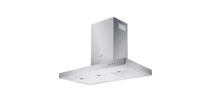 ROSIERE RTS900X Hotte décor murale - Larg 90cm 612m3-h