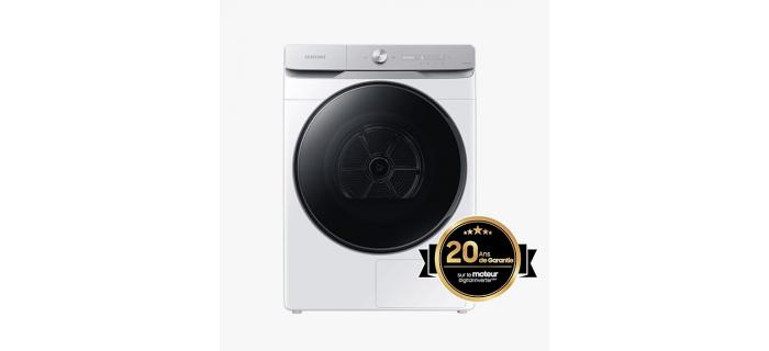 SAMSUNG DV16DG8600BW Sèche-linge 16Kg Pompe à chaleur hybride