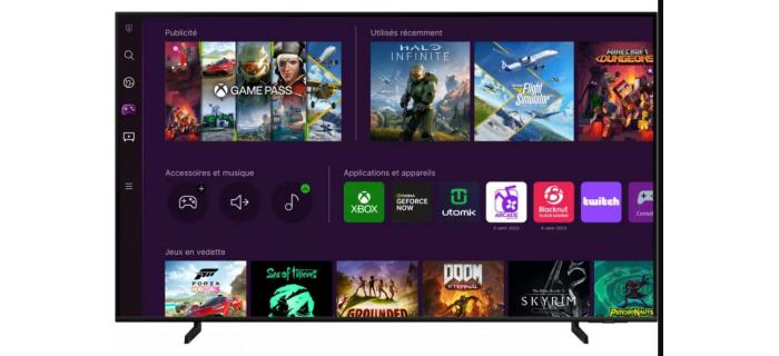 TV QLED Samsung TQ65Q60C 	163 cm (65") smart tv  4K Dual LED