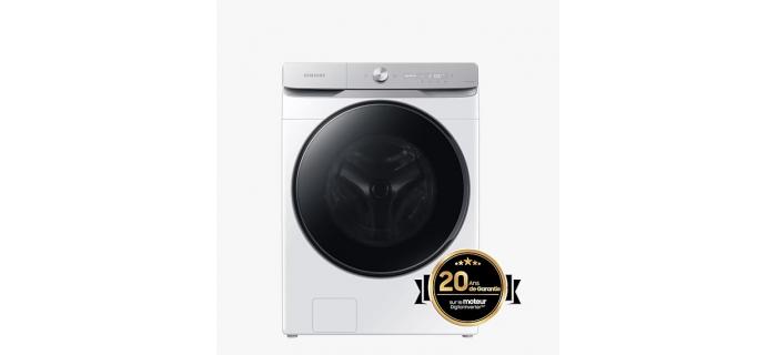 SAMSUNG WF20DG8650BW Lave-linge 20 kg écobubble™ / AI Wash™ Dist. auto. lessive