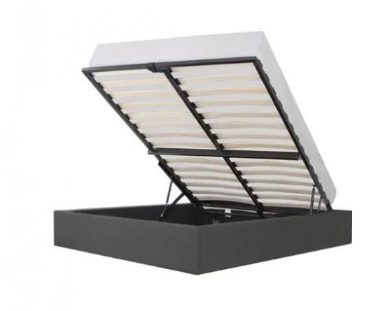 LIT0412 Lit coffre Tissu gris foncé - 160 x 200 cm.JPG