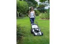 JAR0182 ALPINA AL648SBE Tondeuse thermique tractée 48cm 150cc- Moteur B&S 575IS démarrage électrique + mulching