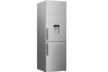 BEKO CRCSA295K31DSN - Réfrigérateur congélateur bas - 295 L (205+90) - Froid brassé - MinFrost - Gris acier