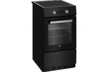 BEKO FSE58301BC Cuisinière - 50cm - 3 Inductions – Four Multifonction - 60 L - Catalyse