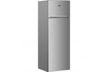 BEKO RDSA280K30SN Réfrigérateur congélateur haut - 250 L (204+46) - Froid statique - MinFrost - Gris acier