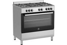 BERTAZZONI - SEL925MX Cuisinière à gaz - 5 foyers - 90 cm - Inox