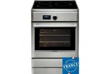 BRANDT BCI6658T Cuisinière table induction 3 zones Four Pyrolyse