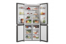 CANDY CFQQ5T817EPS Réfrigérateur-congélateur - 400L - No Frost - Silver
