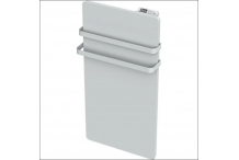 CHA0023 CARRERA Dryer S 1000 watts Radiateur sèche-serviettes électrique - Façade en verre blanc