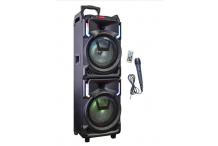 DIV0055 Enceinte Nomade Karaoke Trolley - bluetooth -
