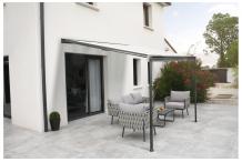 JAR0108 Pergola adossée CIELO 3x3m en polycarbonate