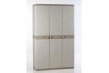 JAR0188 Armoire Rangement et stockage extérieurs Portes en Titane Beige