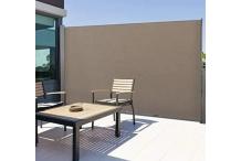 JAR0190 Paravent retractable 1,8 x 3 m Taupe