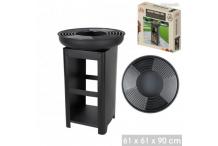 0-0001JAR0333 Barbecue à charbon de bois Brasero Plancha