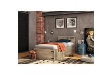 LIT0077 90 X 200 CARGO Lit enfant avec coffre de rangement