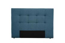 LIT0192 Tete de lit 165 x 120 cm - bleu marine - pour lit 140 et 160