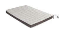 LIT0315 Matelas SOPRANO 140x200 épaisseur 14 cm compatible canapé rapido express 140 cm