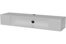 MEU0101 PETI MEUBLE TV SUSPENDU blanc 135 CM