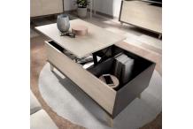 MEU0291  Table basse rectangulaire relevable