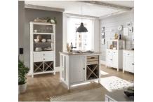 MEU0381 Buffet haut BOCAGE blanc