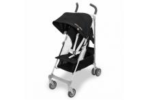 PUE0003  POUSSETTE CANNE GLOBETROTTER BLACK WHITE MACLAREN