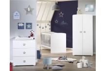 PUE0011 BABY PRICE New Basic Lit bébé évolutif 140x70 - Little Big Bed