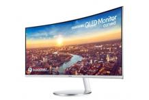 BUR0050 SAMSUNG C34J791WTP Ecran PC Incurvé - 34'' UWQHD QLED