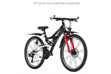 SPO0019 VTT junior tout suspendu 24'' ATB 4 Masters noir TC 42 cm KS Cycling