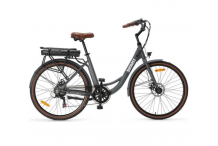SPO0026 Vélo Électrique SURPASS SURVAEVILLEGRIS 26'' Gris 6 vitesses Batterie 10 Ah